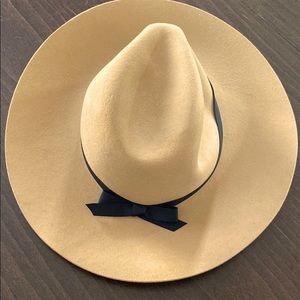 Saks Fifth Avenue Wool Floppy Hat.